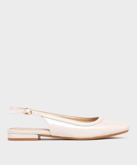 Ballerines slingback à bout carré femme - Follow Me vue1 - FOLLOW ME - GEMO