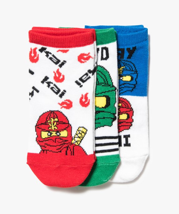 Lot de 3 paires de chaussettes assorties - Ninjago vue1 - LEGO NINJAGO - GEMO