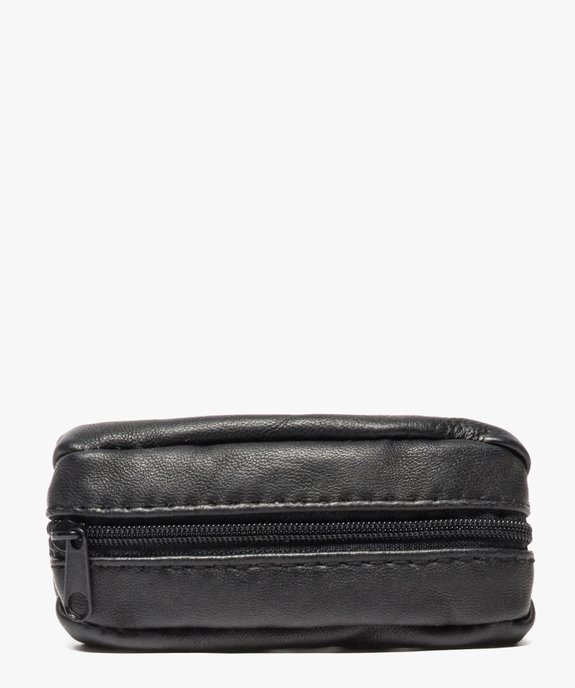 Porte-monnaie homme en cuir vue1 - GEMO (ACCESS) - GEMO