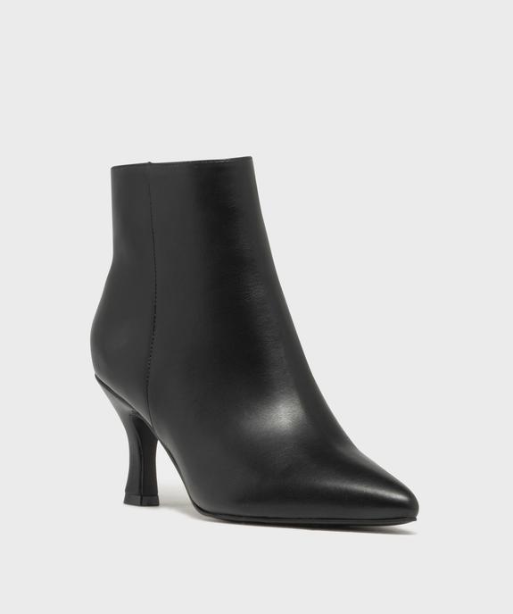 Bottines à talon fin et bout pointu femme - Follow Me vue2 - FOLLOW ME G4G - GEMO