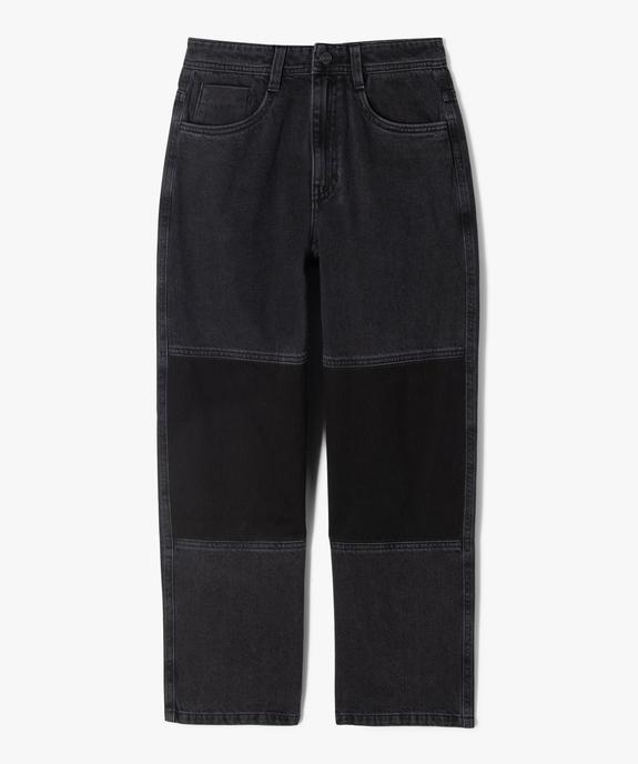 Jean large bicolore garçon vue2 - GEMO 4G GARCON - GEMO