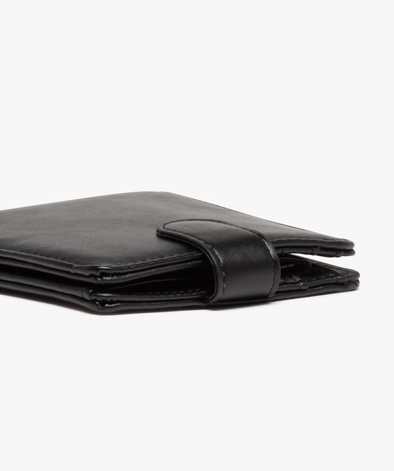 Portefeuille homme avec fermeture pressionnée vue2 - GEMO (ACCESS) - GEMO