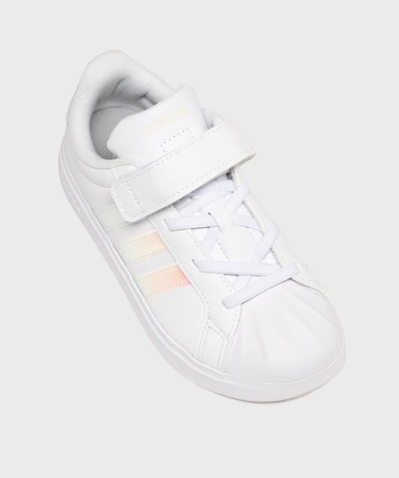 Baskets Streettalk EL C fermeture scratch fille - Adidas vue5 - ADIDAS - GEMO