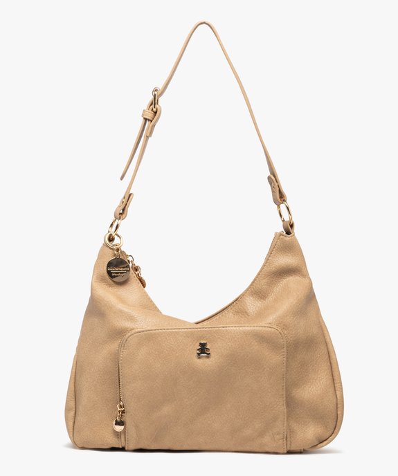 Sac souple avec deux bandoulières amovibles femme - LuluCastagnette vue1 - LULU CASTAGNETT - GEMO