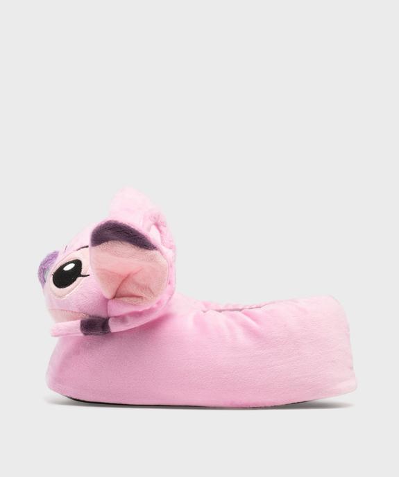 Chaussons peluche fantaisie fille - Stitch vue3 - LILO & STITCH - GEMO
