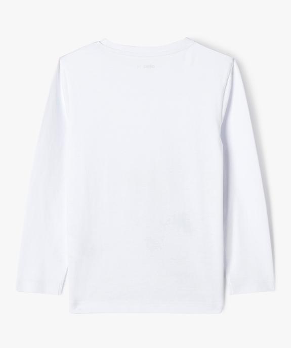 Tee-shirt à manches longues avec motif garçon vue4 - GEMO (ENFANT) - GEMO