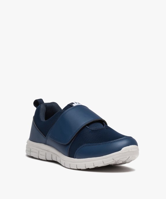 Baskets homme style running unies sans lacets - Beppi vue2 - GEMO (CONFORT) - GEMO