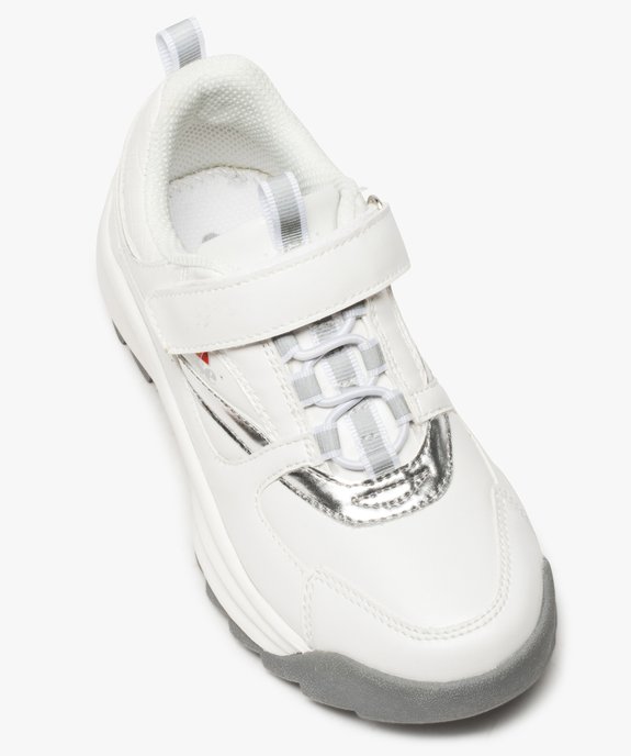 Baskets fille à scratch et détail brillant - Ellesse vue5 - ELLESSE - GEMO