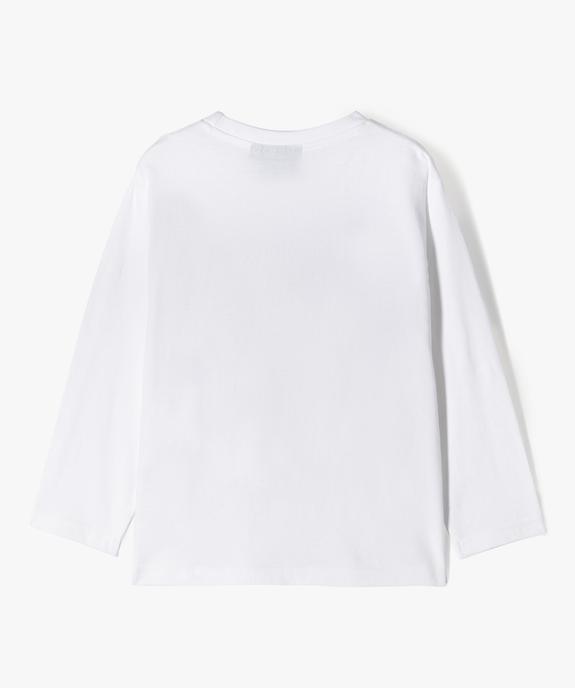 Tee-shirt manches longues en coton imprimé garçon - Naruto vue3 - NARUTO - GEMO