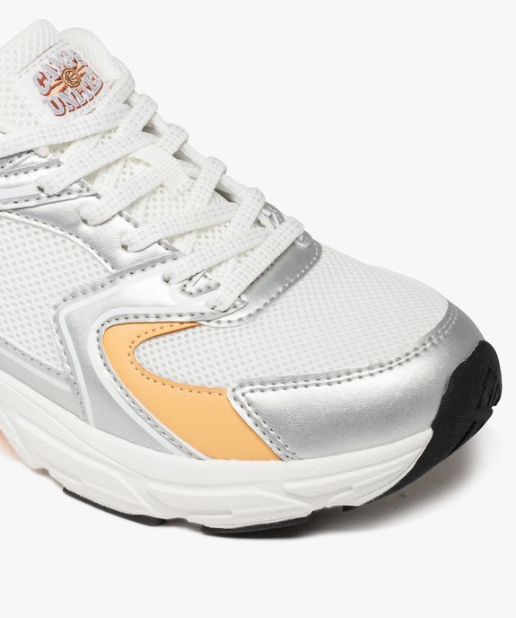 Baskets femme tricolores style running - Camps United vue7 - CAMPS - GEMO