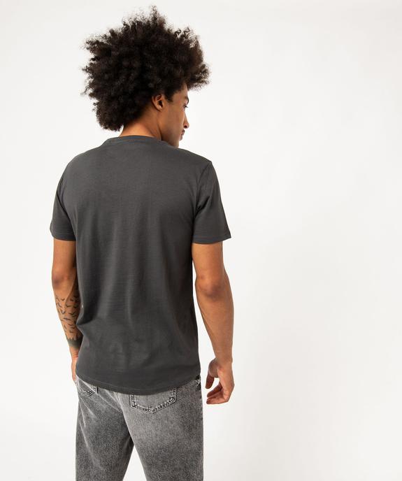 Tee-shirt manches courtes en coton imprimé homme - Roadsign vue3 - ROADSIGN D - GEMO