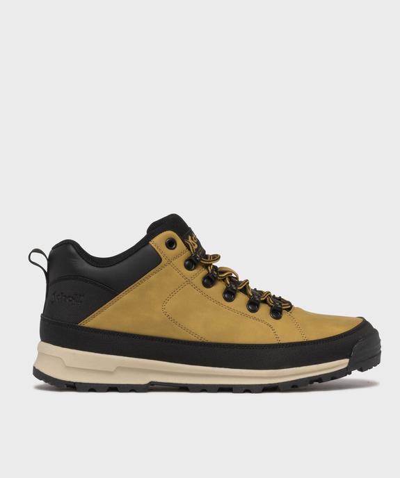 Boots sportswear mid-cut à semelle crantée homme - Schott vue1 - SCHOTT - GEMO