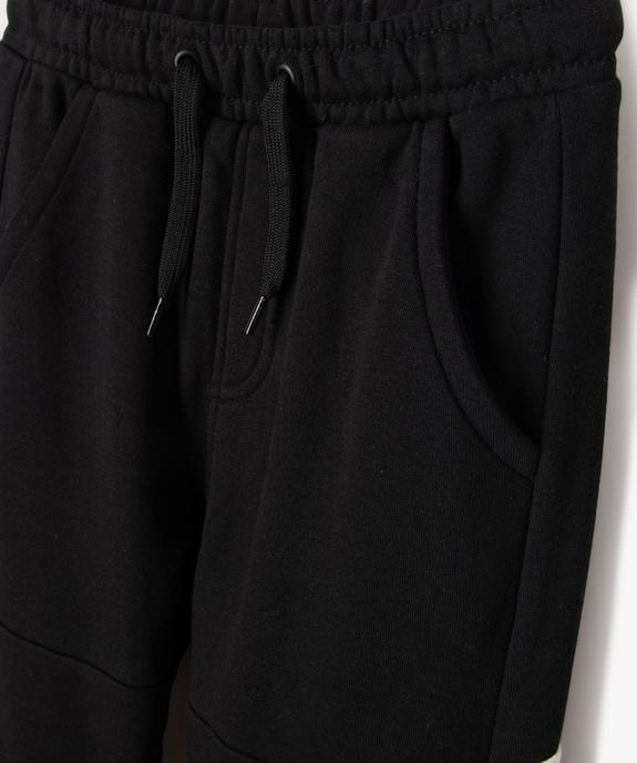 Jogging garçon avec bandes latérales vue3 - GEMO (ENFANT) - GEMO