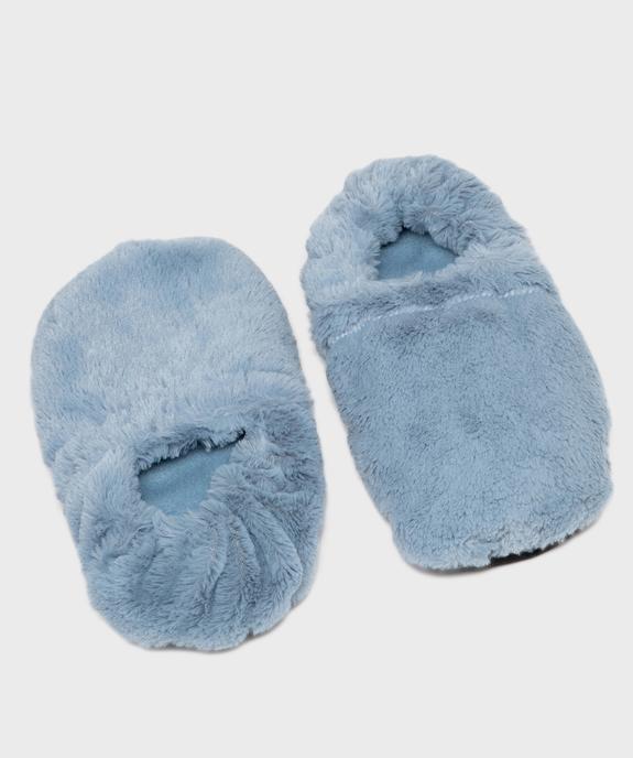 Chaussons bouillotte à chauffer au micro-ondes vue2 - AUTRES MARQUES - GEMO