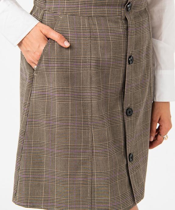 Robe sans manches avec double col V femme vue2 - GEMO(FEMME PAP) - GEMO