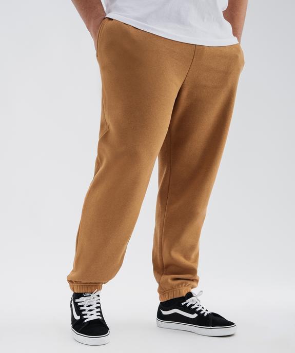 Pantalon de jogging intérieur molletonné homme vue4 - GEMO 4G HOMME - GEMO