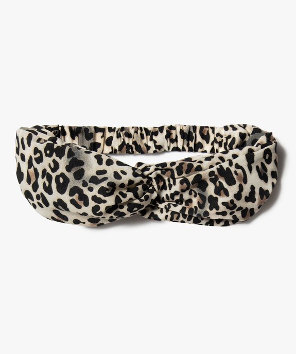 Bandeau pour les cheveux femme à motifs tachetés vue1 - GEMO - GEMO