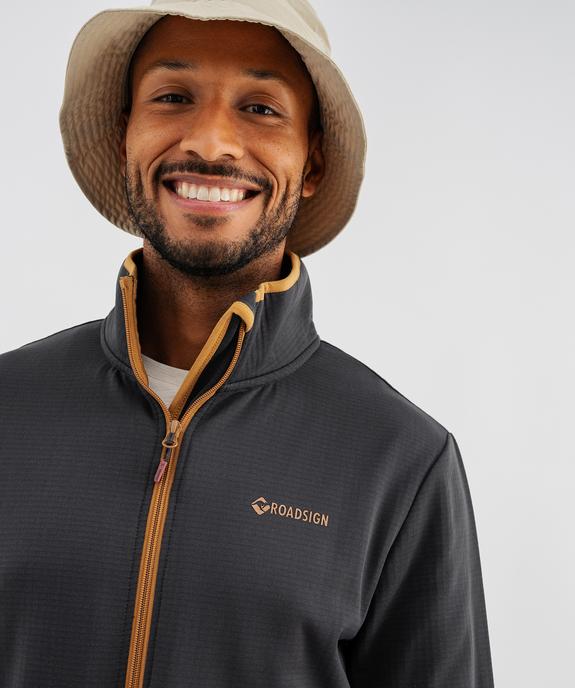 Sweat zippé extensible intérieur chaud homme - Roadsign vue3 - ROADSIGN GEMO FOR GOOD D - GEMO