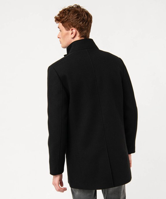 Manteau mi-long avec col intérieur amovible homme vue3 - GEMO (HOMME) - GEMO