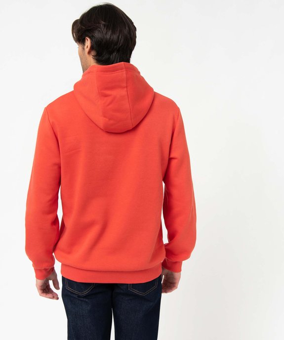 Sweat à capuche intérieur molletonné homme vue3 - GEMO 4G HOMME - GEMO