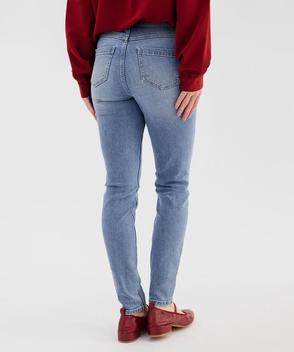 Jean skinny en denim stretch femme vue3 - GEMO(FEMME PAP) - GEMO