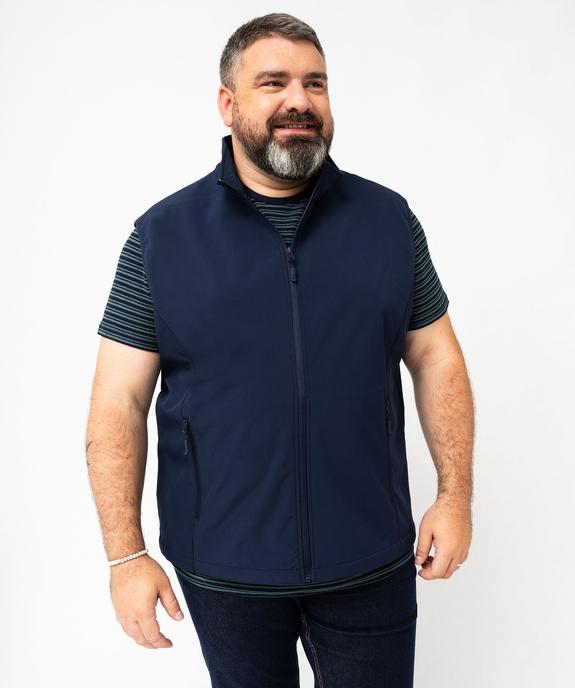 Blouson sans manches avec col montant homme vue7 - GEMO 4G HOMME - GEMO