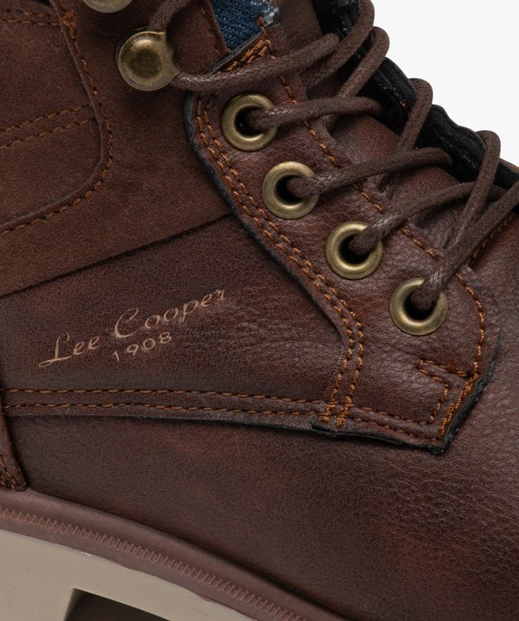 Boots garçon unies à col en denim - Lee Cooper vue6 - LEE COOPER - GEMO