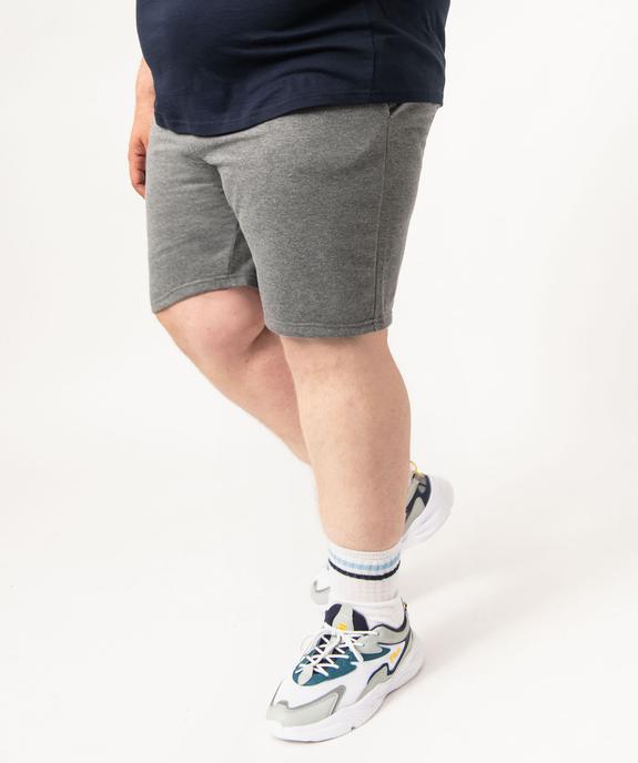 Bermuda homme en maille extensible vue4 - GEMO (HOMME) - GEMO