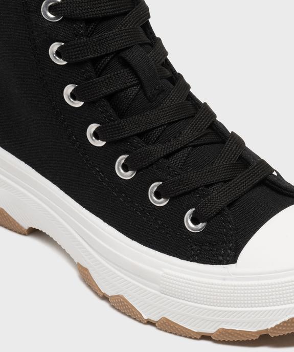 Baskets montantes en toile sur semelle épaisse fille - Lovely Wings vue6 - LOVELY WINGS - GEMO