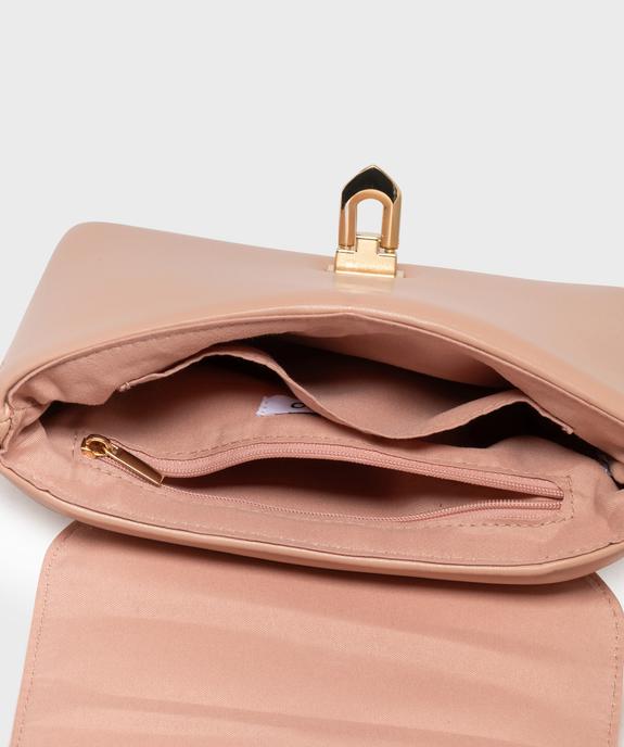 Sac besace compact et moelleux femme vue3 - GEMO (ACCESS) - GEMO