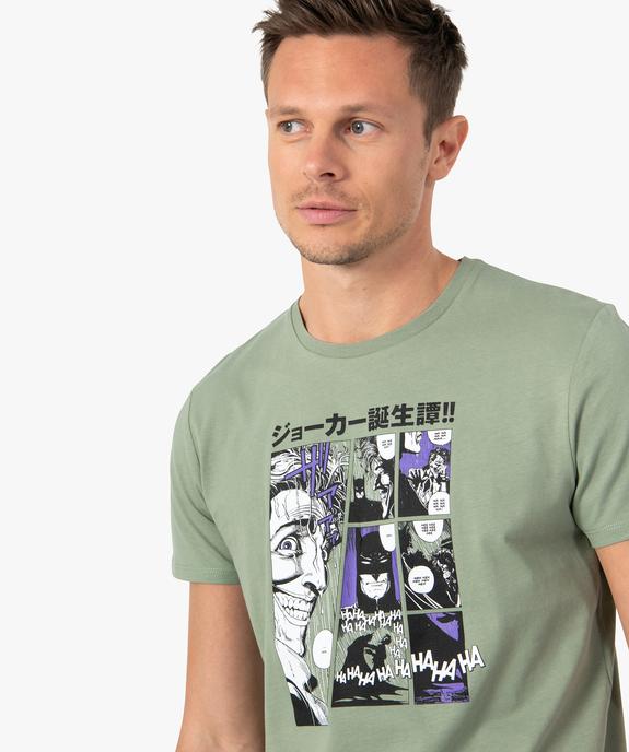 Tee-shirt homme avec motif BD - Batman vue2 - BATMAN - GEMO