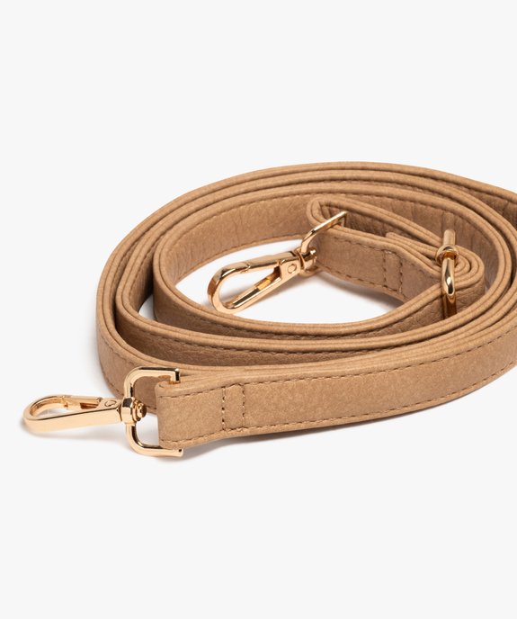 Sac besace avec bandoulières interchangeables femme - LuluCastagnette vue4 - LULU CASTAGNETT - GEMO