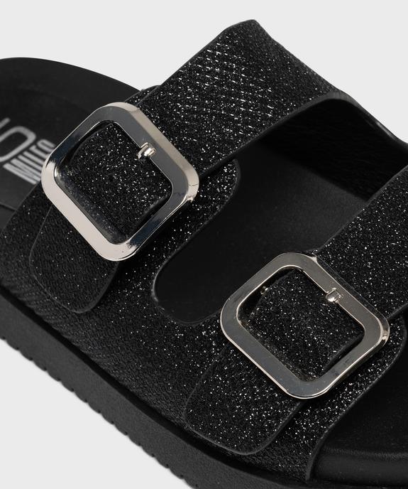 Mules à larges brides ont toile femme - 5 Miles vue6 - 5 MILES - GEMO