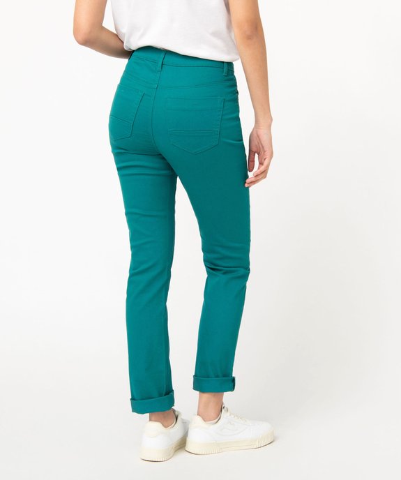 Pantalon coupe Regular taille normale femme vue3 - GEMO 4G FEMME - GEMO