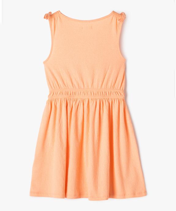 Robe sans manches en maille gaufrée fille vue4 - GEMO (ENFANT) - GEMO