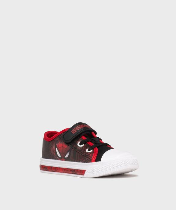 Baskets basses Spiderman avec semelle clignotante garçon - Marvel vue2 - SPIDERMAN - GEMO