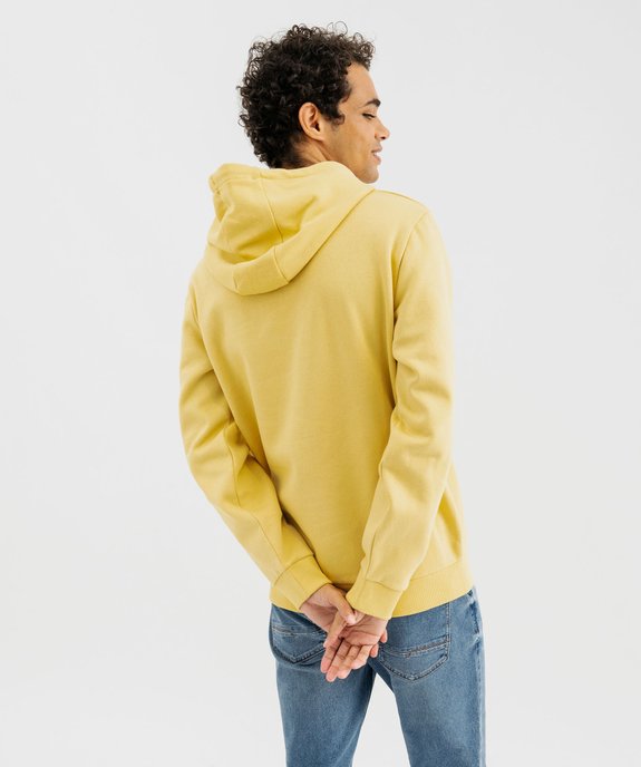 Sweat à capuche intérieur molletonné homme vue3 - GEMO 4G HOMME - GEMO