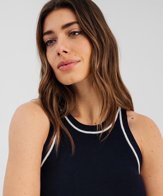 Pull d'été sans manches femme - LuluCastagnette vue2 - LULU CASTAGNETTE G4G D - GEMO