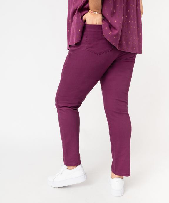 Pantalon coupe Regular femme grande taille vue3 - GEMO (G TAILLE) - GEMO