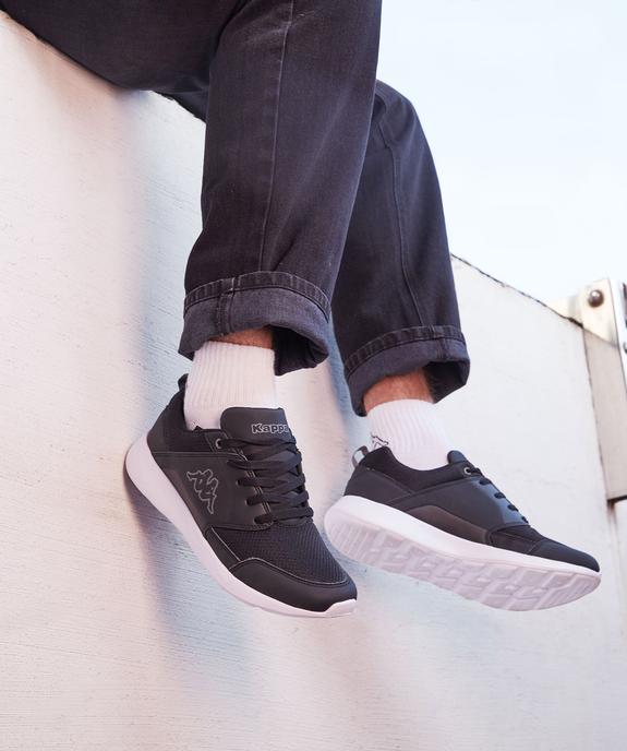 Baskets homme jogger dessus multi-matière - Kappa vue6 - KAPPA - GEMO