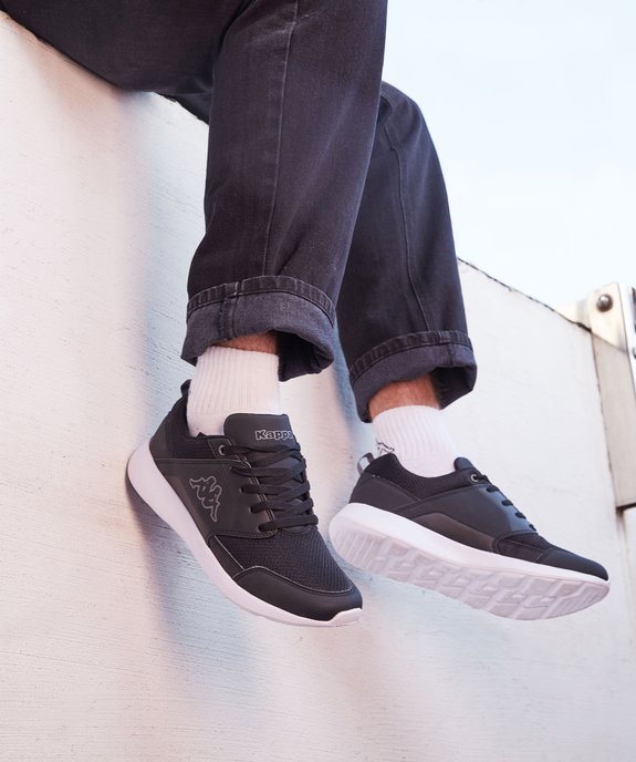 Baskets homme jogger dessus multi-matière - Kappa vue6 - KAPPA - GEMO