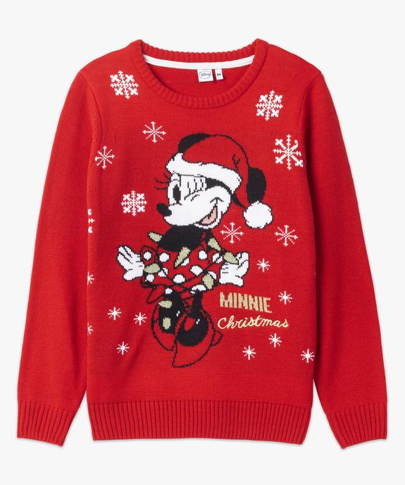 Pull de Noël femme avec motif Minnie – Disney vue4 - DISNEY DTR - GEMO