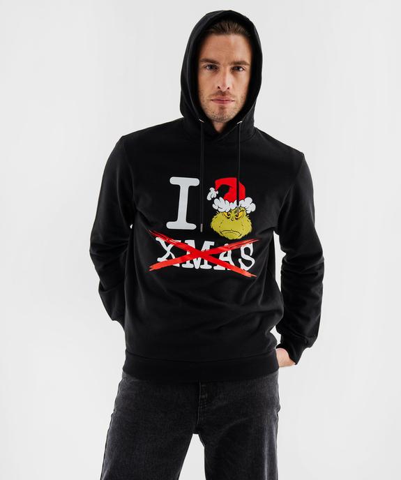 Sweat de Noël imprimé homme - Le Grinch vue2 - THE GRINCH - GEMO