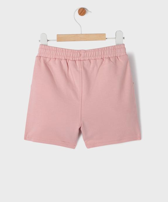 Short en maille avec palmier brodé bébé garçon vue3 - GEMO(BEBE DEBT) - GEMO