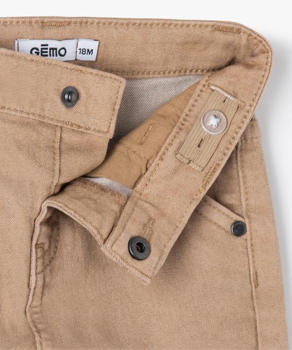 Short bébé garçon en toile colorée extensible vue2 - GEMO(BEBE DEBT) - GEMO