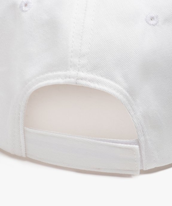Casquette mixte avec inscription brodée sur l’avant  vue2 - GEMO (JUNIOR) - GEMO