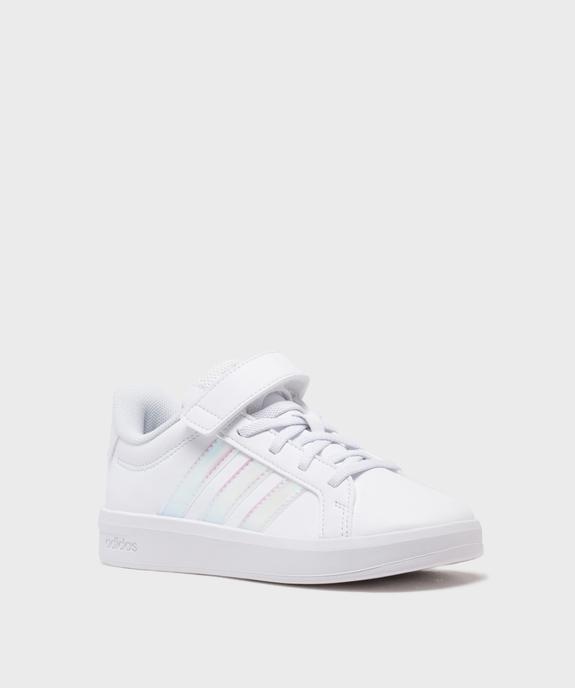 Baskets Grand Court 3.0 EL C fille - Adidas vue2 - ADIDAS - GEMO