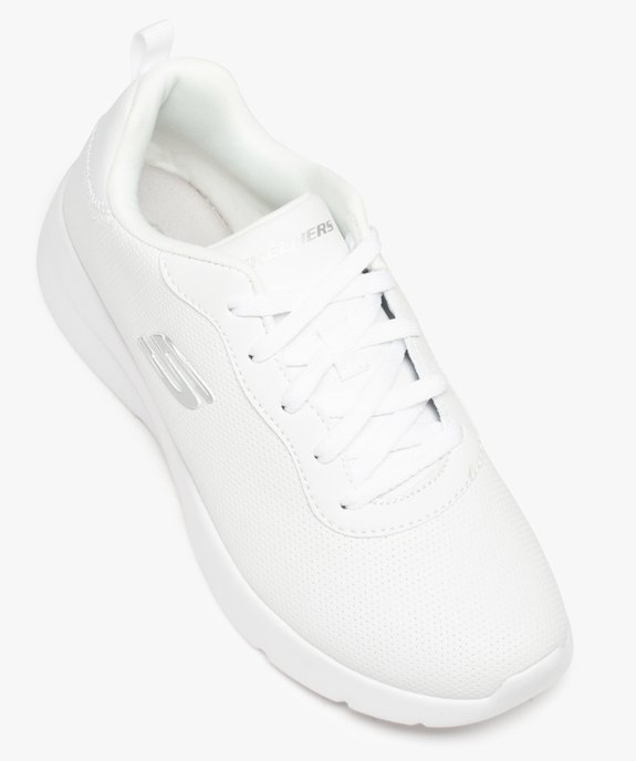 Baskets femme unies légères à lacets - Skechers vue5 - SKECHERS - GEMO