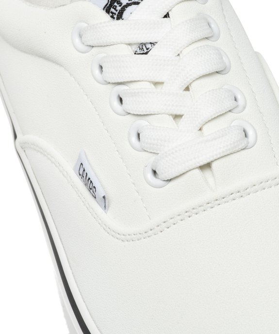 Tennis en toile basse unie homme - Camps United vue7 - CAMPS - GEMO