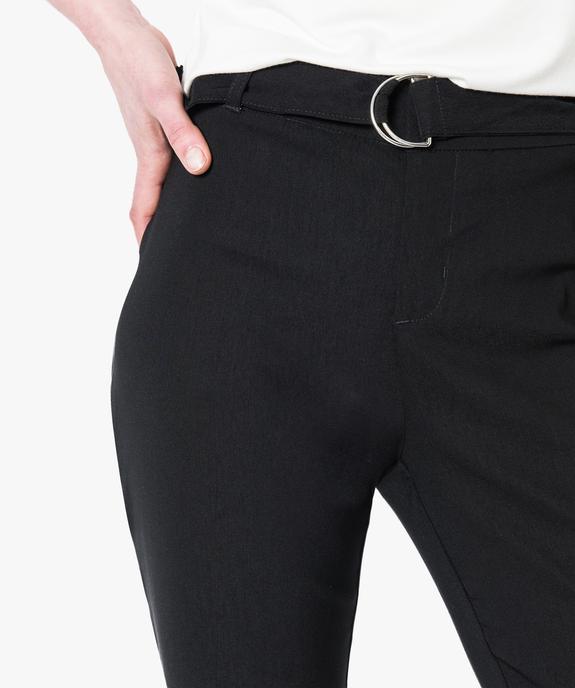 Pantalon coupe droite en stretch vue2 - GEMO(URBAIN) - GEMO